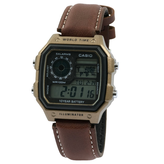 Casio Steel Body Digital Quartz Watch | CASIO C12 A