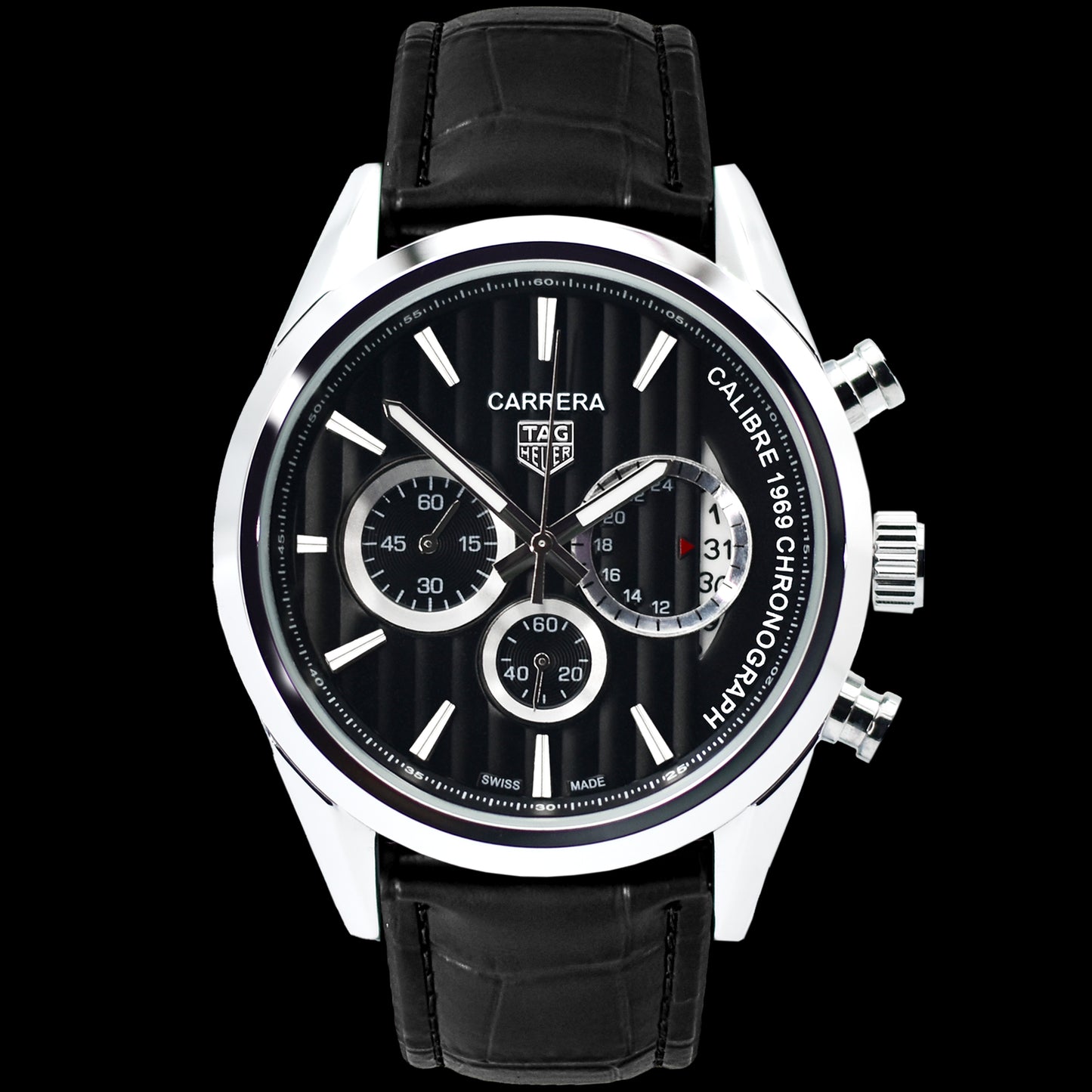 TAG CARRERA Calibre 1969 Chronograph Quartz Watch | CARA Watch 1080 A