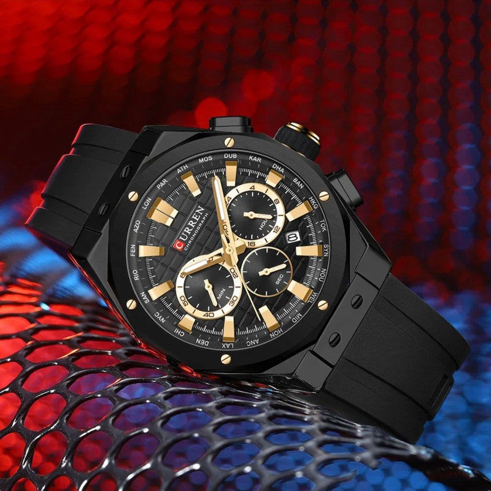 Original CURREN Watch | 100% Authentic | Curren 8464 B