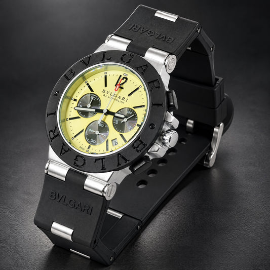 BVLGARI Chronograph Quartz Watch | BVL Watch 104 A
