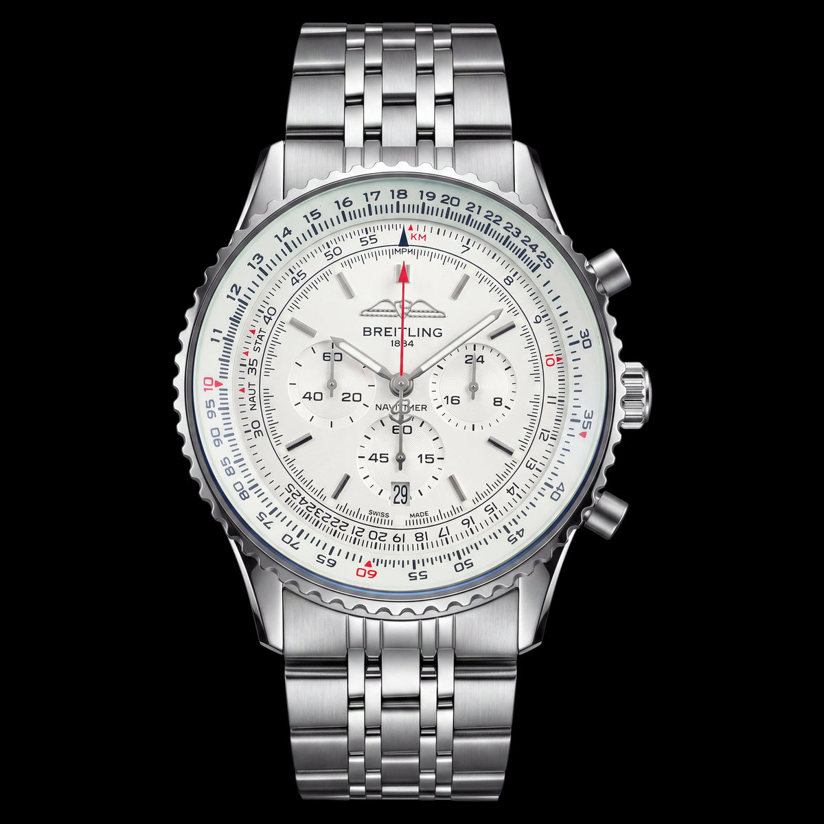 BREITLING Chronograph Quartz Watch | BRTLING Watch 1016 A