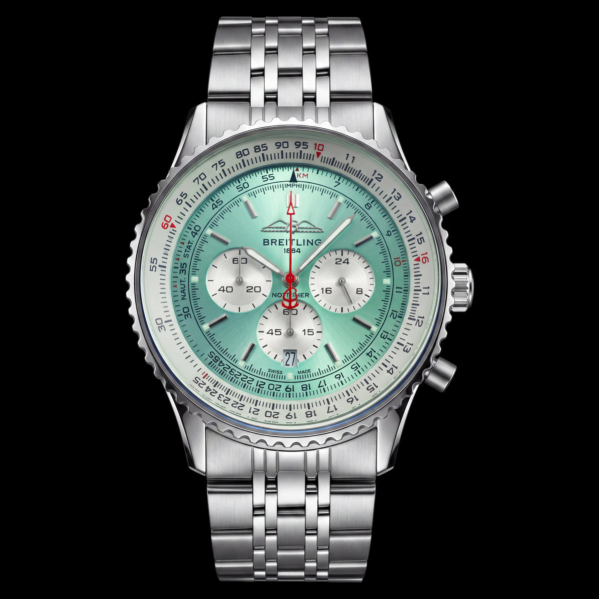 BREITLING Chronograph Quartz Watch | BRTLING Watch 1016 B