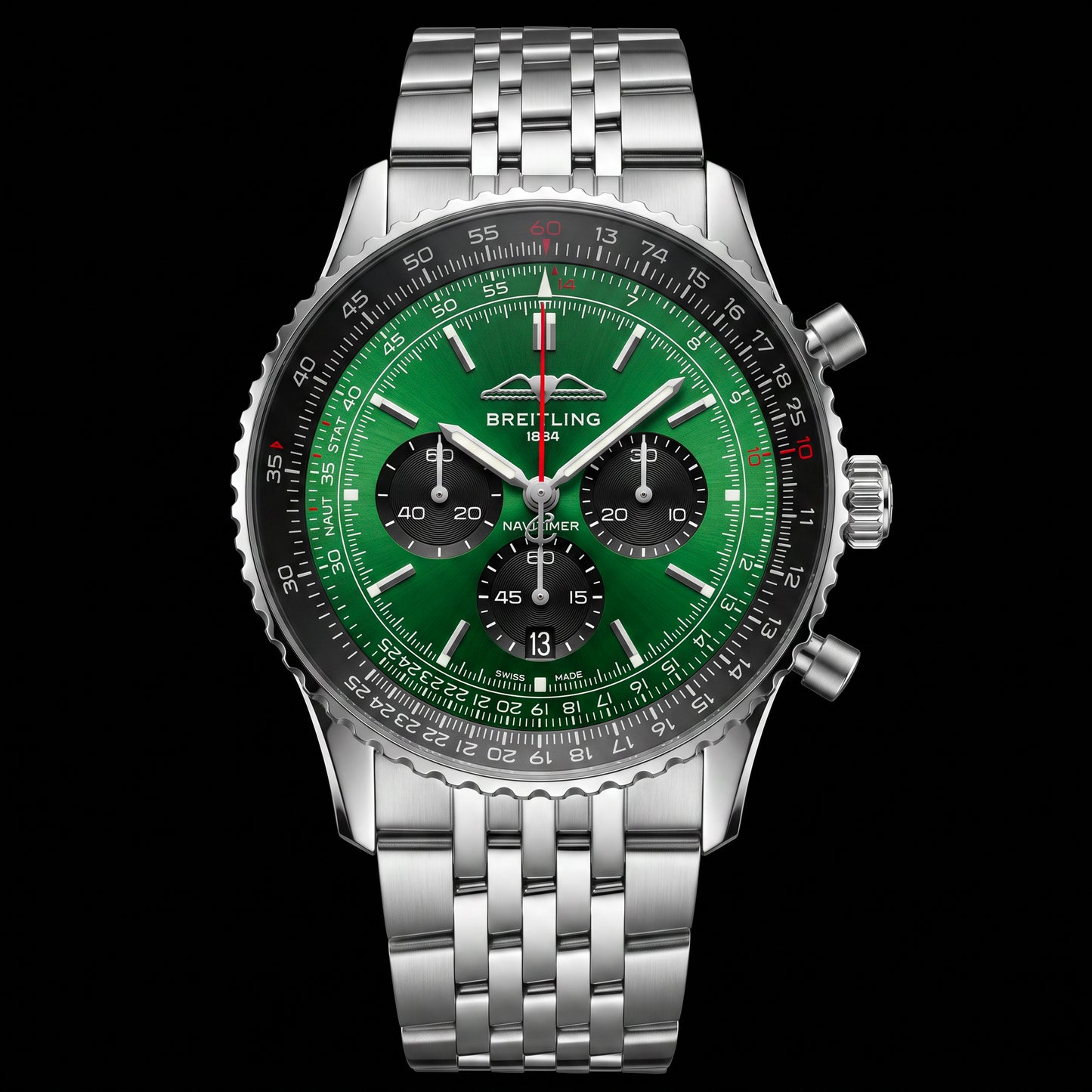 BREITLING Chronograph Quartz Watch | BRTLING Watch 1016 D