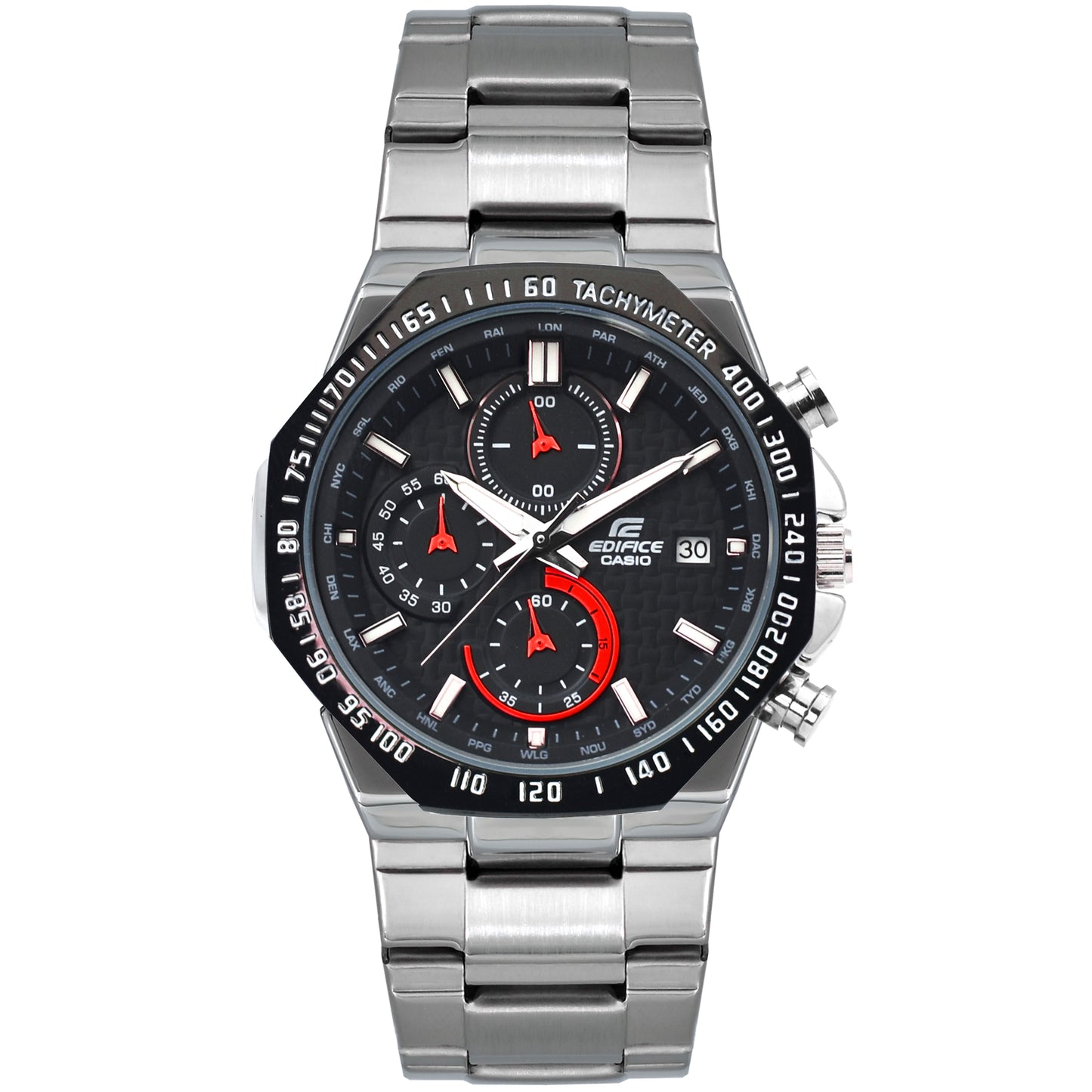 EDIFICE Casio Premium Quality Chronograph Quartz Watch | EDF Watch 1033 B