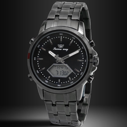 Original Dual Time Success Way Quartz Watch | SY Watch 11 C