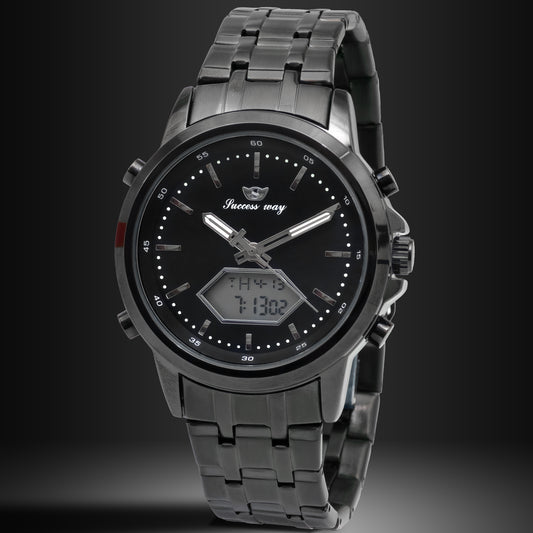 Original Dual Time Success Way Quartz Watch | SY Watch 11 C