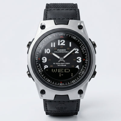 Casio Nylon Belt Quartz Watch | CASIO C15 B