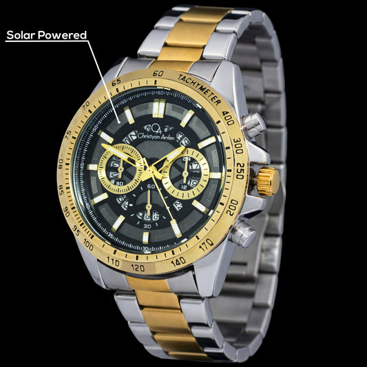 Christyan Arden Solar Quartz Watch | CA Watch 89 B