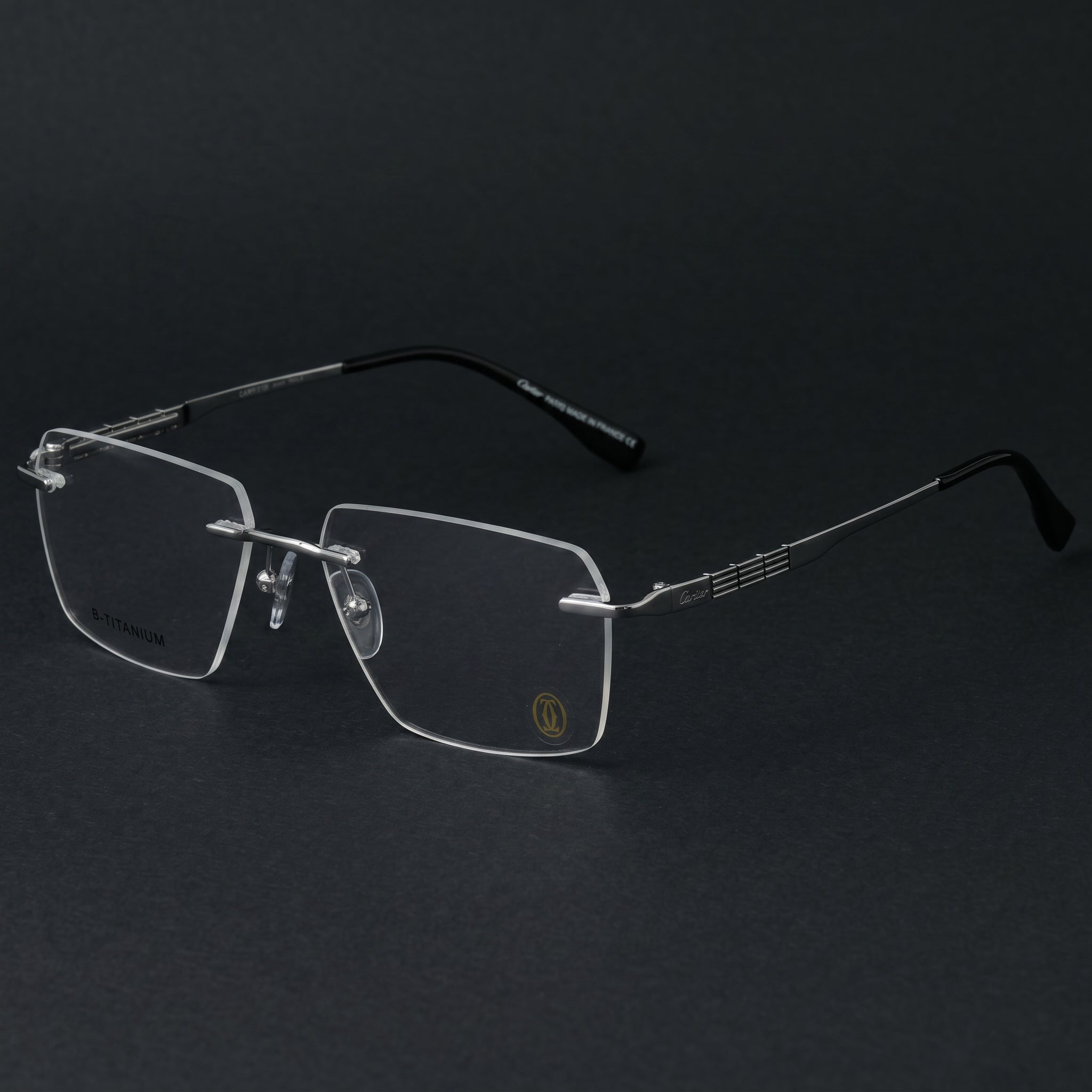 Cartier Rimless Eyewear | Optic Frame | CRTR Frame 106 C – Fast Fashion