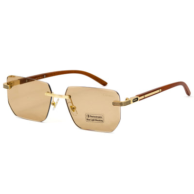 CARTIER Rimless Photochromic Sunglass | CRTR 77 C