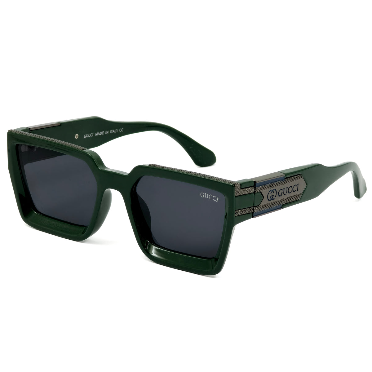 Oversized Square Geometric Acetate Sunglasses | GC 66 B