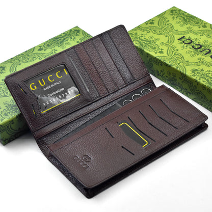 Premium Quality Original Leather Long Wallet | GC Long Wallet 1001 A