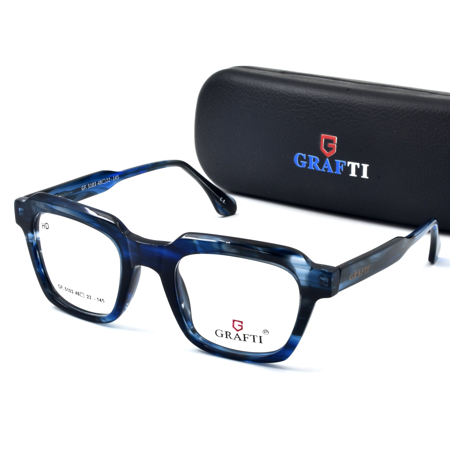 Indian Eye Glass GRAFTI | Premium Quality Optic Frame | GRAFTI Frame 5103 A