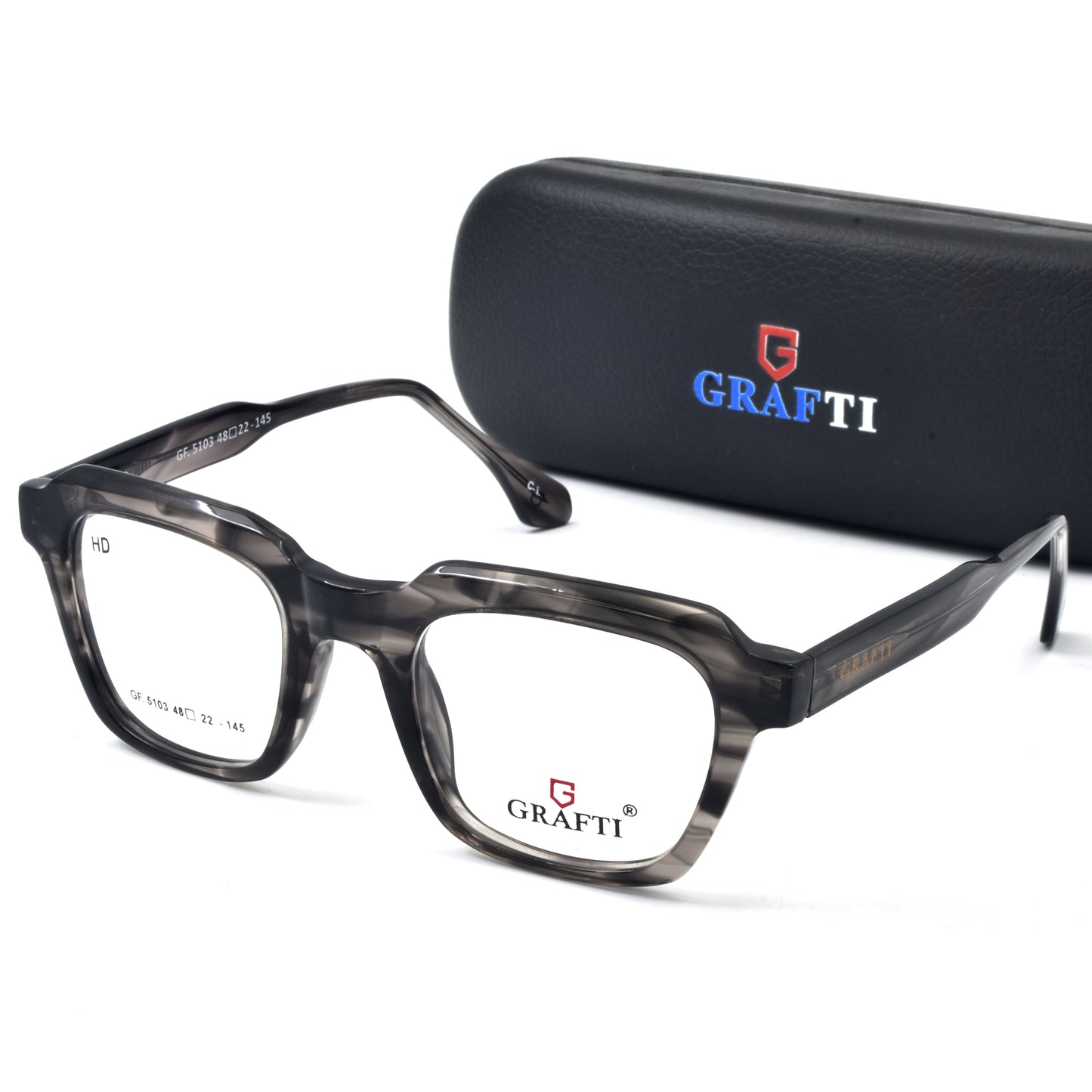 Indian Eye Glass GRAFTI | Premium Quality Optic Frame | GRAFTI Frame 5103 B