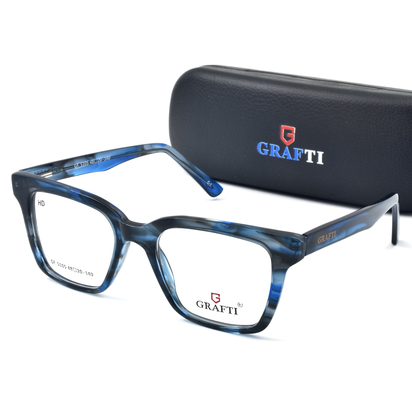 Indian Eye Glass GRAFTI | Premium Quality Optic Frame | GRAFTI Frame 5105 B