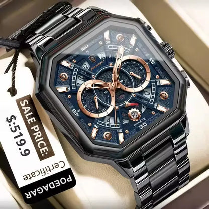 Premium Quality Quartz Watch | Poedagar 983 B
