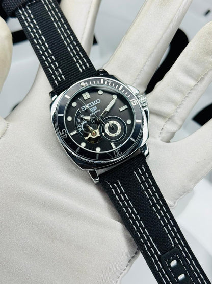 Stylish SEIKO Mechanical Watch | SKO Watch S5 A
