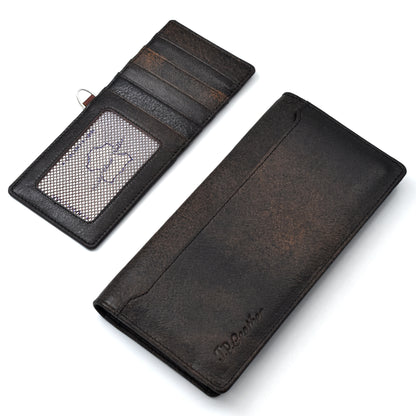 Premium Quality Long Leather Wallet With Extra Card Holder | JP Wallet 85