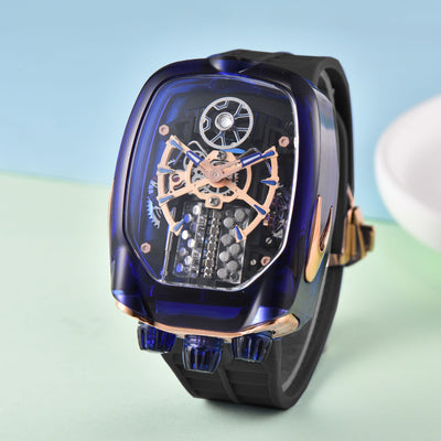 Bugatti Inspired Japan Movement Quartz Watch | JCO Watch 58 C