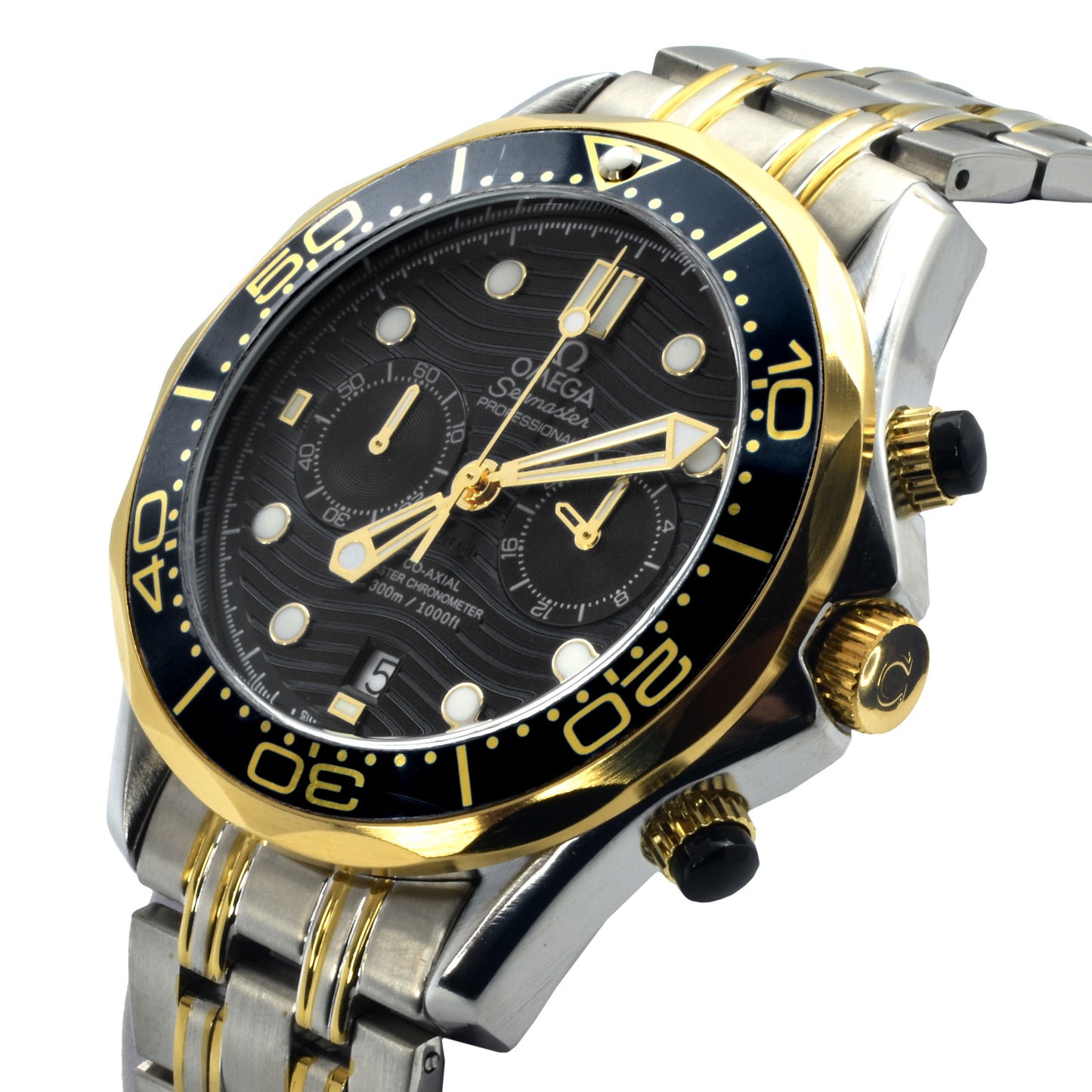 Premium Quality Chronograph Quartz Watch | OMGA Watch 1017