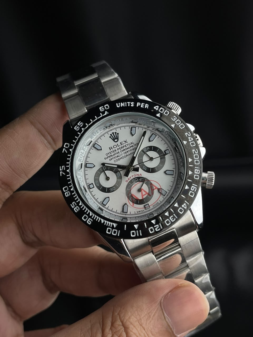 ROLEX Day Tona Chronograph Quartz Watch | RLX Watch DT 68 F