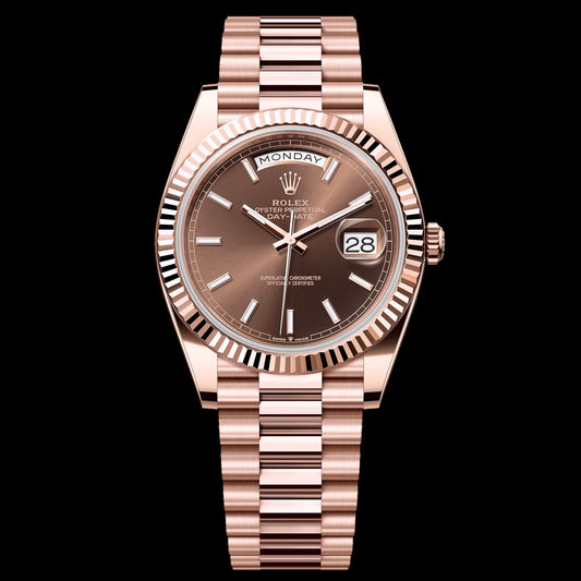 ROLEX Watch Day Date 40 Rose Gold