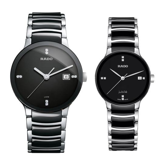 Mr & Mrs RADO Ceramic Quartz Watch | RAD Watch 1010 C