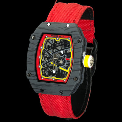 Premium Quality Richard Mille Nylon Belt Quartz Watch | Richard Watch 1035 NG