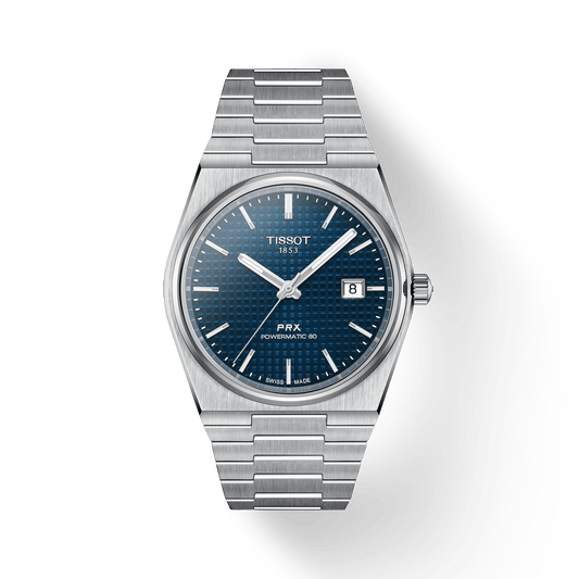 Original Tissot PRX POWERMATIC 80 Automatic Watch | Blue