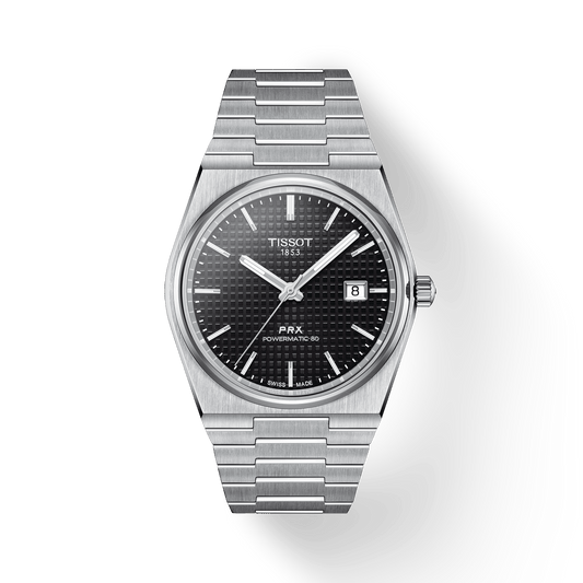 Original Tissot PRX POWERMATIC 80 Automatic Watch | Black