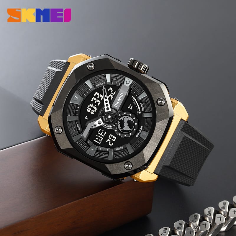 SKMEI Dual Time Analog Digital Watch | 100% Authentic | SKMEI 2272