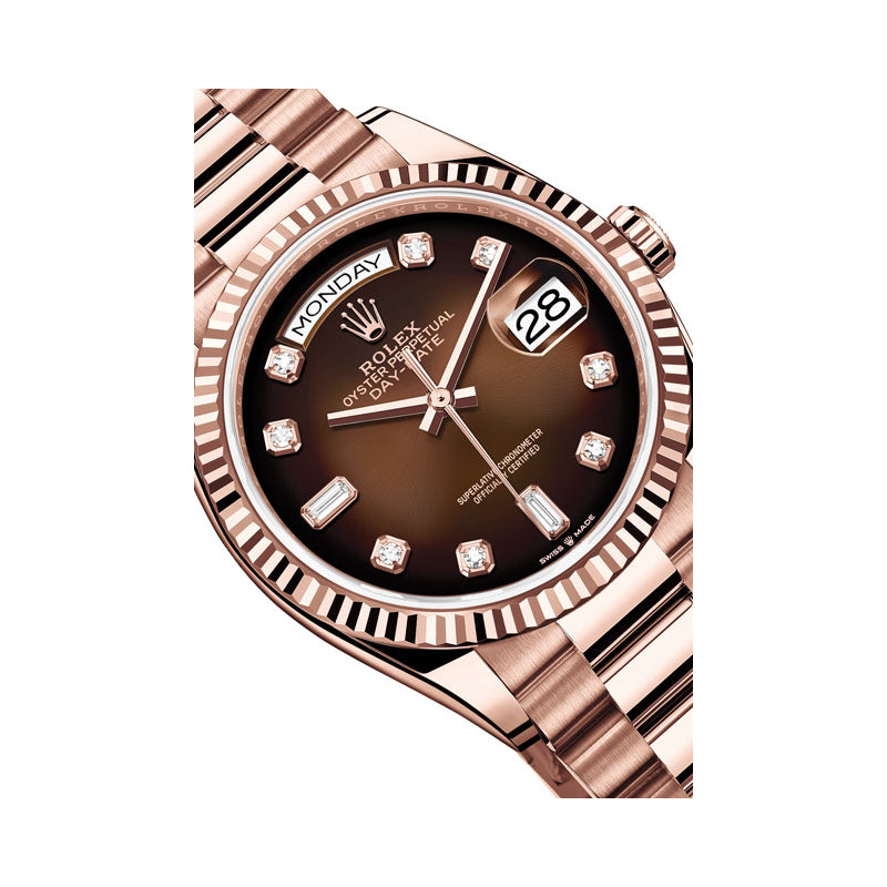 1:1 Luxury Automatic Mechanical Watch | RLX Watch Day Date 41 Brown