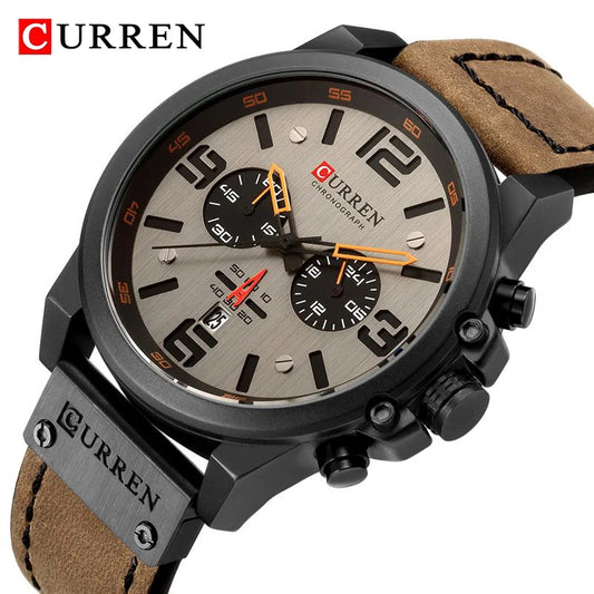 Original Trendy Stylish CURREN Chronograph Watch | Curren 8314