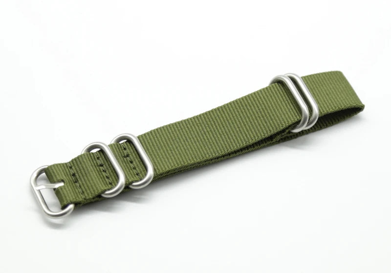 Nylon Steel Nato Strap | 20 mm | Nylon Watch Strap 1001