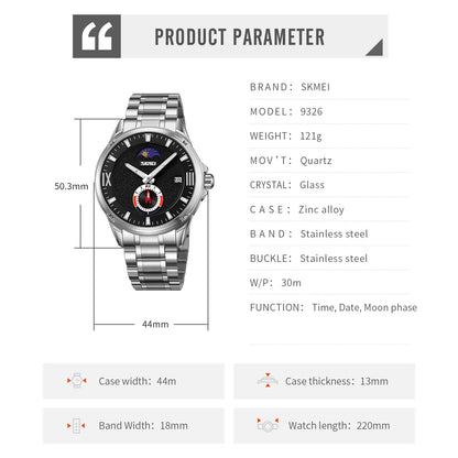 Premium Quality SKMEI Quartz Watch | SKMEI 9326