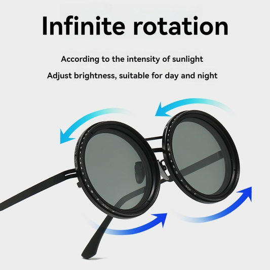 Stylish ND9 Handmade Adjustable Dimming Tint Sunglass | RB ND9