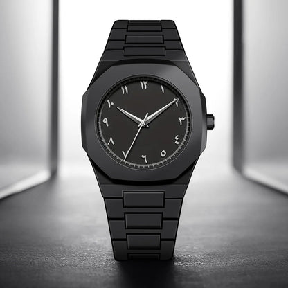 Minimalist Light-Weight Silicone Strap Arabic Numeral Dial Watch | Arabic Watch 05 A