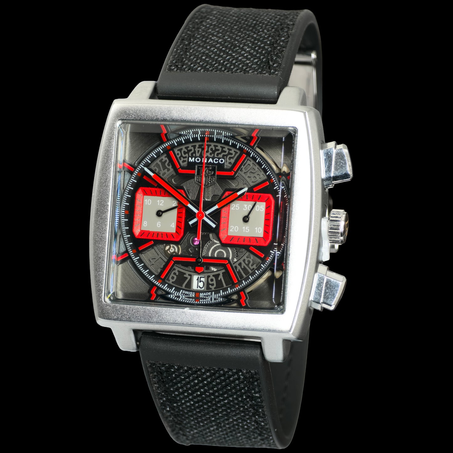 TAG HEUER MONACO Active Chronograph Watch | MNC Watch 1005 D