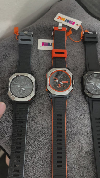SKMEI Dual Time Analog Digital Watch | 100% Authentic | SKMEI 2272