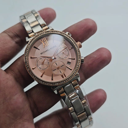 MICHAEL KORS Ladies Quartz Watch | MK Ladies Watch 01