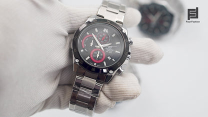 EDIFICE Casio Premium Quality Chronograph Quartz Watch | EDF Watch 1033 C