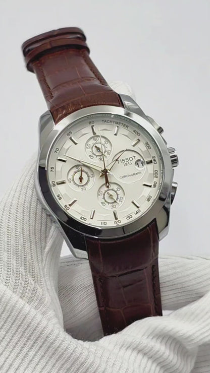 Tissot Premium Quality Chronograph Quartz Watch | TST Watch 46 B