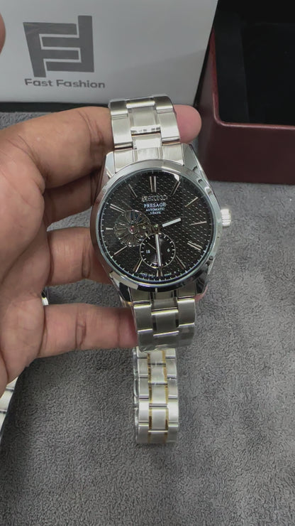 Stylish SEIKO Mechanical Watch | SKO Watch M12 E