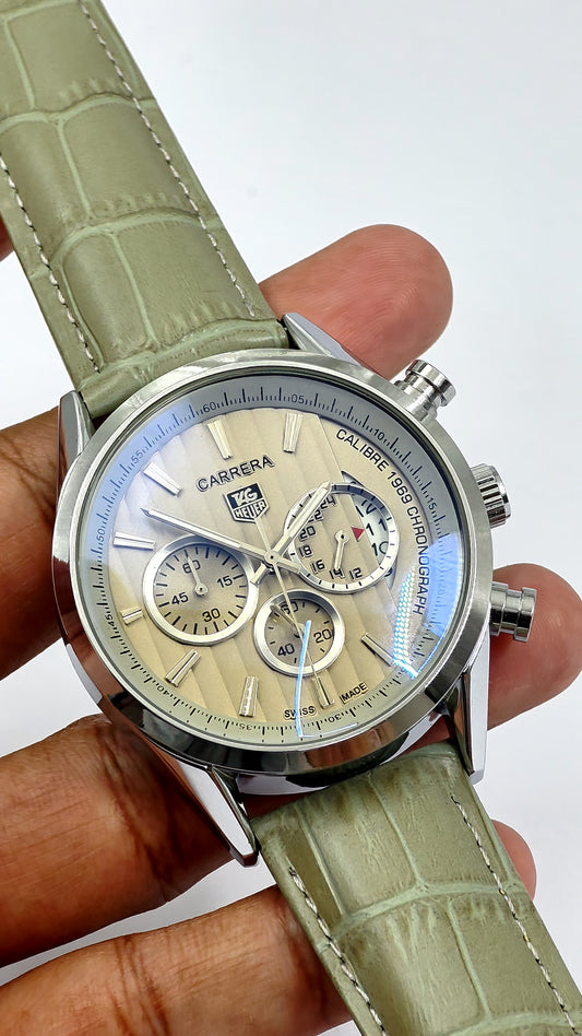 TAG CARRERA Calibre 1969 Chronograph Quartz Watch | CARA Watch 1080 C