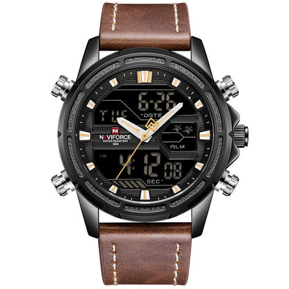 Original NAVIFORCE Stylish Waterproof Quartz Watch for Men | NF 37