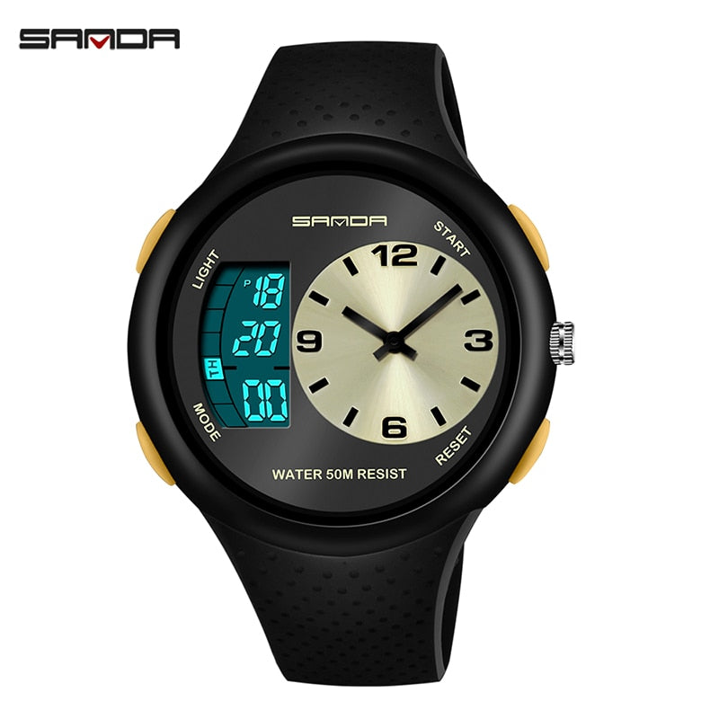 SANDA Dual Sports Original LED Digital Watch - Sanda 03