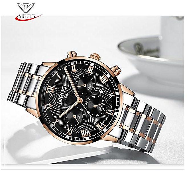 Stock Clearance Offer Nibosi Luxury Watch For Men - NBC 08