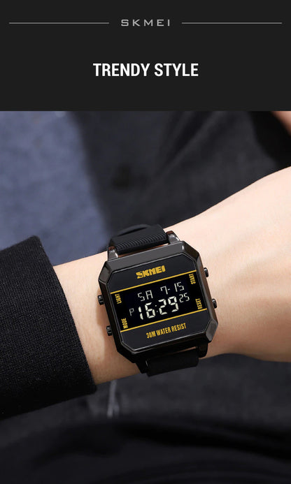 Original SKMEI Stylish Waterproof Watch - SKMEI 67