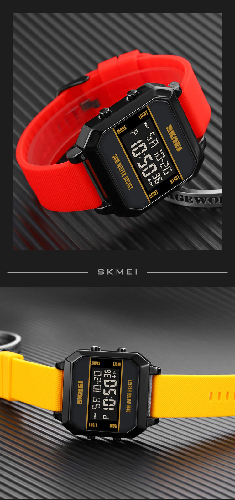 Original SKMEI Stylish Waterproof Watch - SKMEI 67