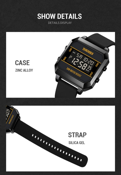 Original SKMEI Stylish Waterproof Watch - SKMEI 67